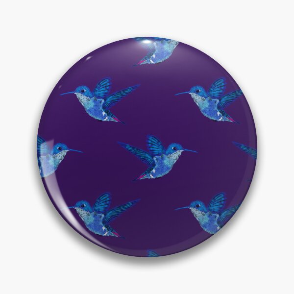 Item preview, Hummingbird in Flight-Purple designed and sold by deblevart.