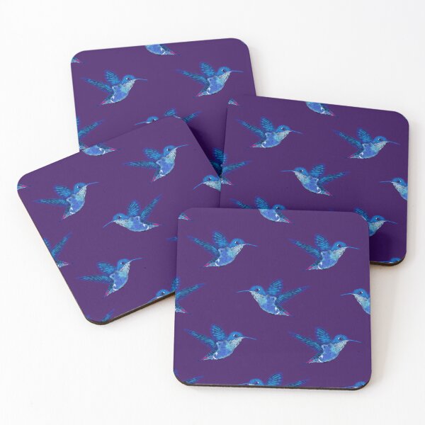 Item preview, Hummingbird in Flight-Purple designed and sold by deblevart.