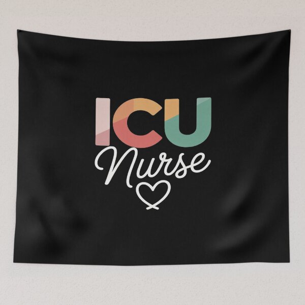 Item preview, ICU Nurse Boho Intensive Care Unit Nurse ICU Nursing designed and sold by Slwankol.
