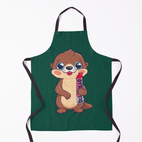 Item preview, This Otter Can Pop! designed and sold by CherryPinkArt.