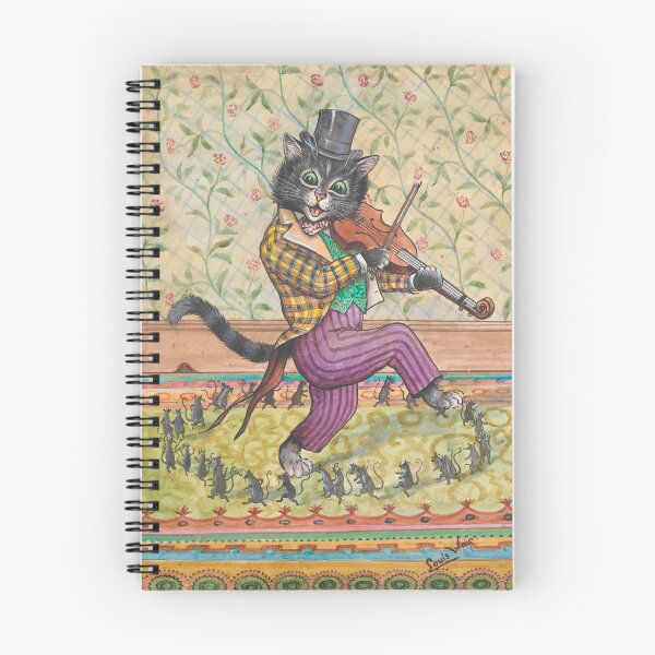 Item preview, Louis Wain- Mouse Charmer Cat designed and sold by luvbubble.