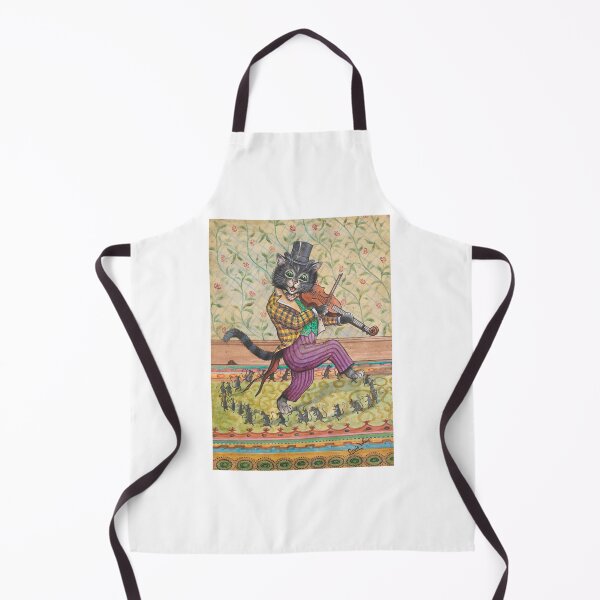 Item preview, Louis Wain- Mouse Charmer Cat designed and sold by luvbubble.