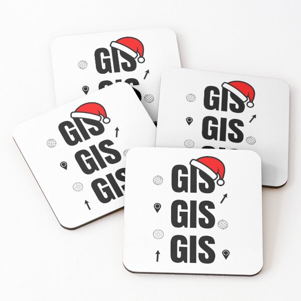 Item preview, GIS Christmas Geospatial Typography designed and sold by SpatialPost.