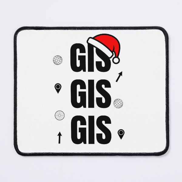 Item preview, GIS Christmas Geospatial Typography designed and sold by SpatialPost.