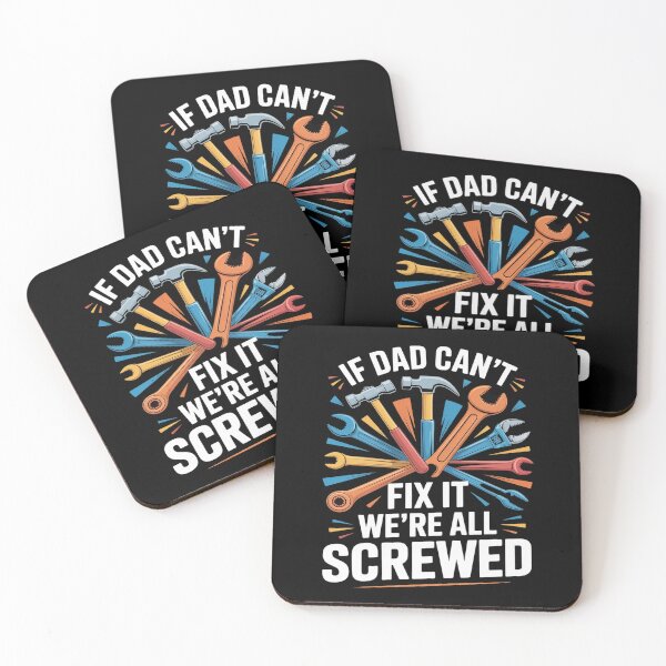 Item preview, If Dad Can't Fix It We're All Screwed Funny Father's Day designed and sold by Slwankol.