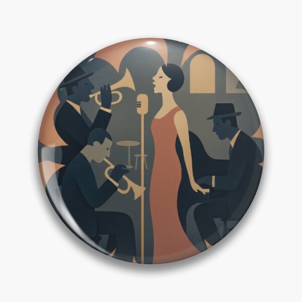 Item preview, Moonlit Jazz Behind Velvet Curtains designed and sold by EdvvinStudios.