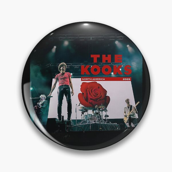 Artikelvorschau, Rose The Kooks Nordamerika-Tour 2025 Osengan entworfen und verkauft von wviola86.