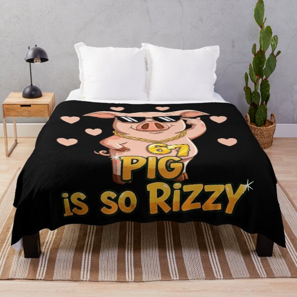 Item preview, 67 6 7 Rizzy Pig Sunglasses Meme T-Shirt designed and sold by LashondaGreen89.