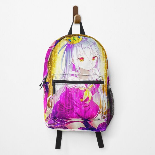 Item preview, Shiro No Game No Life Anime Girl Purple Fantasy Crown Golden Aura Scene designed and sold by Tokyonomad.