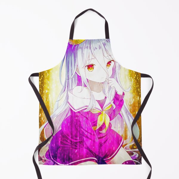 Item preview, Shiro No Game No Life Anime Girl Purple Fantasy Crown Golden Aura Scene designed and sold by Tokyonomad.