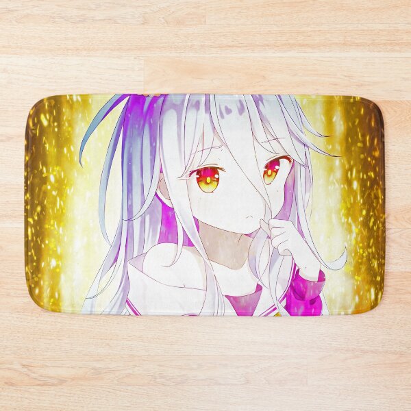 Item preview, Shiro No Game No Life Anime Girl Purple Fantasy Crown Golden Aura Scene designed and sold by Tokyonomad.