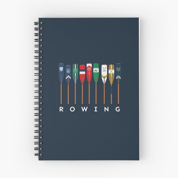 Item preview, Rowing Oars Illustration Classic Nautical Sport Art designed and sold by KiwiRider.