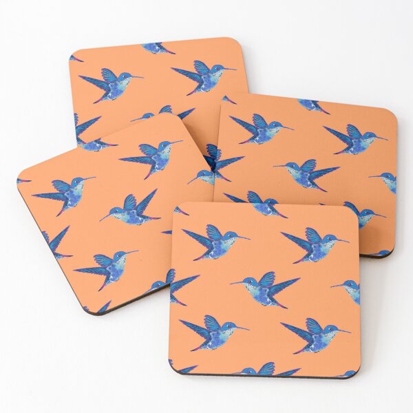 Item preview, Hummingbird in Flight-Orange designed and sold by deblevart.