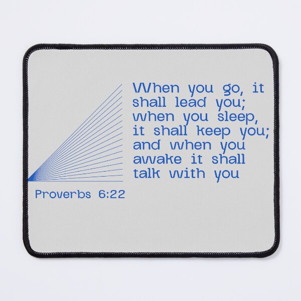 Item preview, Proverbs 6:22 designed and sold by Undonemadenew.