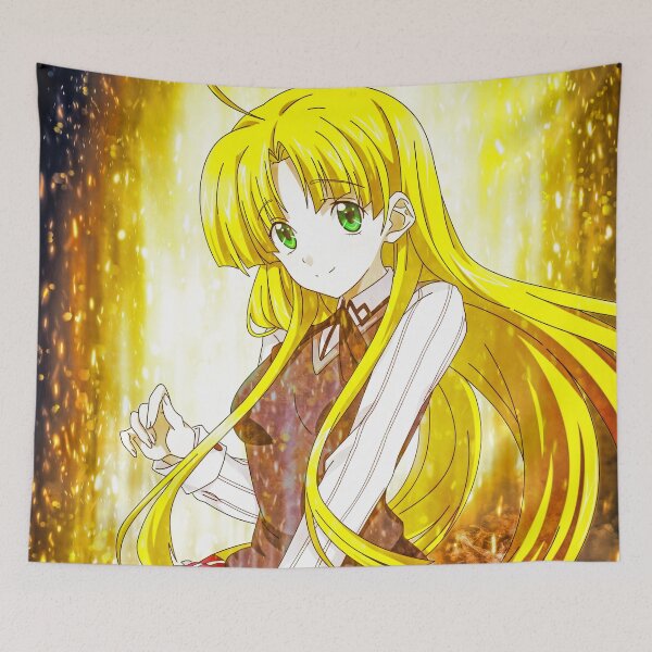 Item preview, Asia Argento High School DxD Anime Girl Soft Golden Magical Aura Portrait designed and sold by Tokyonomad.