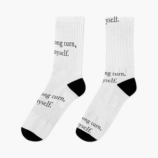 Item preview, Took a wrong turn, found myself. - Quirky Witty Funny Cool Minimalist Typography designed and sold by GraTEEtude.