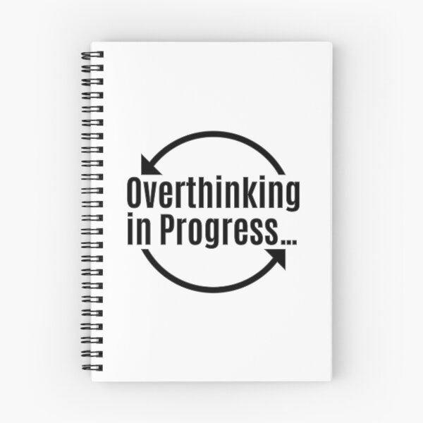 Item preview, Overthinking in Progress T-Shirt – Funny Relatable Anxiety Humor Meme Design for Overthinkers & Introverts designed and sold by PixelPlush.