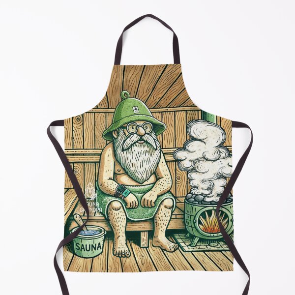 Item preview, Sauna Grandpa - Steam & Serenity - sauna room Rev.1 designed and sold by WABISABIMOMENTS.