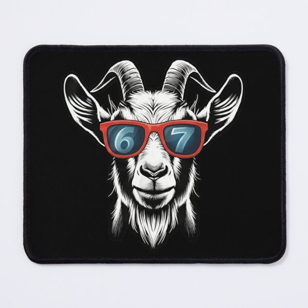 Item preview, Cool Goat 67 6 7 Sunglasses Graphic Tee designed and sold by LashondaGreen89.