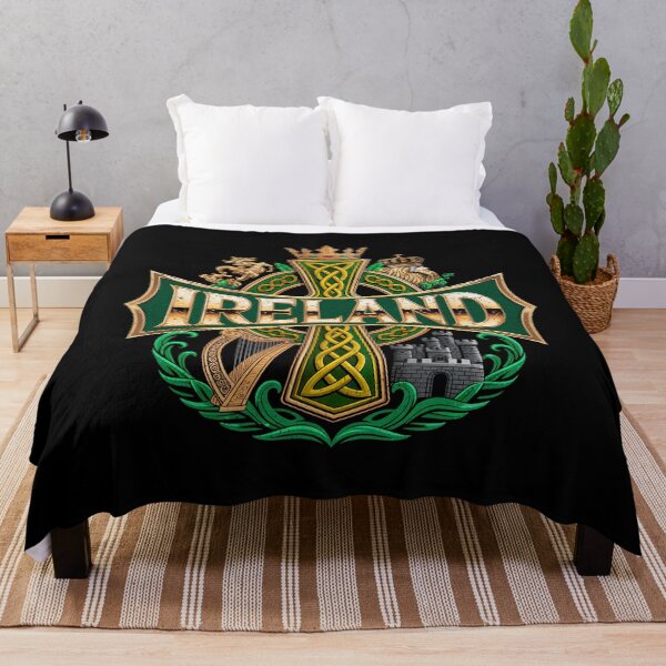 Item preview, Celtic cross and Shamrock. St.Patrick's Day designed and sold by PrettyInk.