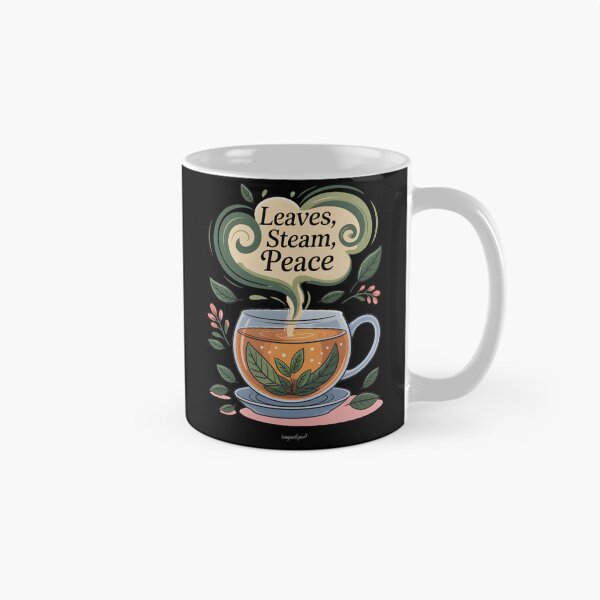 Item preview, Tea Sommelier Shirt – Leaves Steam Peace Tea Lover Design designed and sold by ImaginedSpace7.