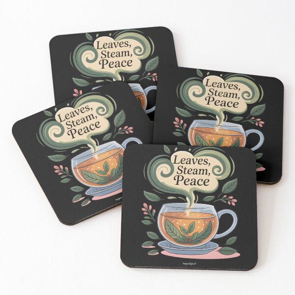 Item preview, Tea Sommelier Shirt – Leaves Steam Peace Tea Lover Design designed and sold by ImaginedSpace7.