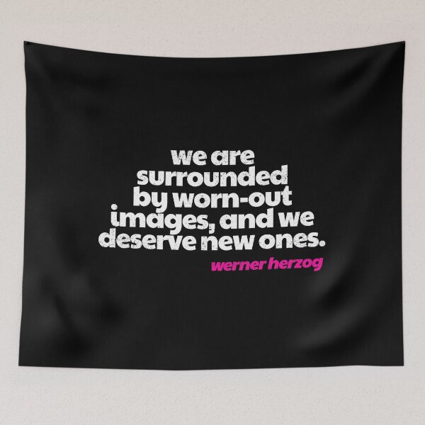 Item preview, Werner Herzog Quote  designed and sold by jojotaro123.
