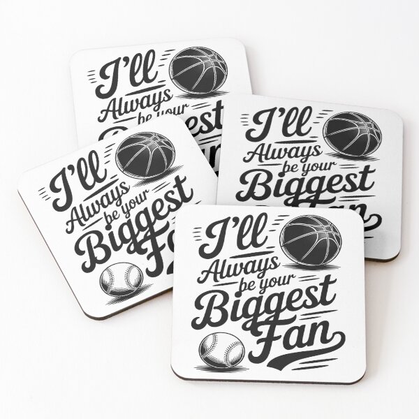 Item preview, I'll always e your biggest fan basketball designed and sold by genkihikki.