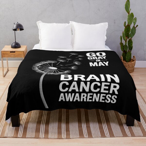 Item preview, Brain Cancer Awareness Shirt We Wear Gray in May designed and sold by catsdothingz.