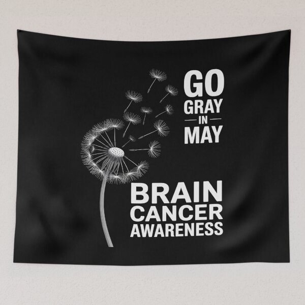 Item preview, Brain Cancer Awareness Shirt We Wear Gray in May designed and sold by catsdothingz.