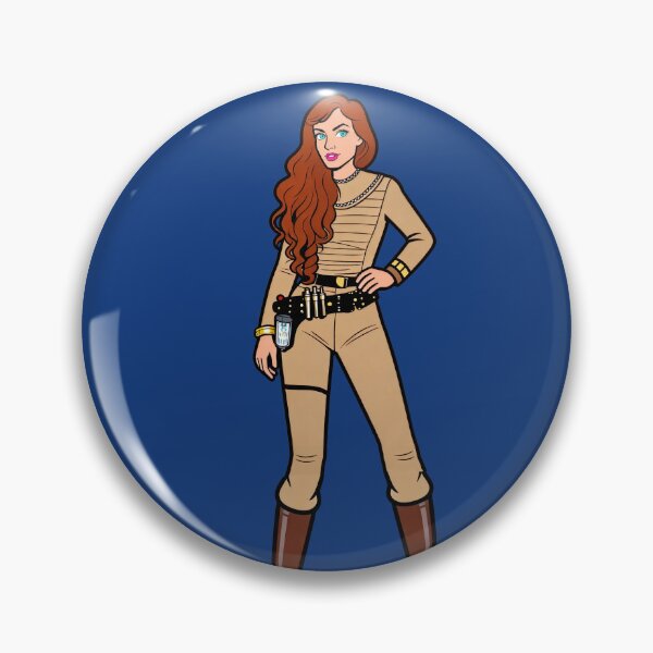 Item preview, Galactica's Cutest Fleet: The Viper Pilot Squad - SERINA designed and sold by CleverCulture.