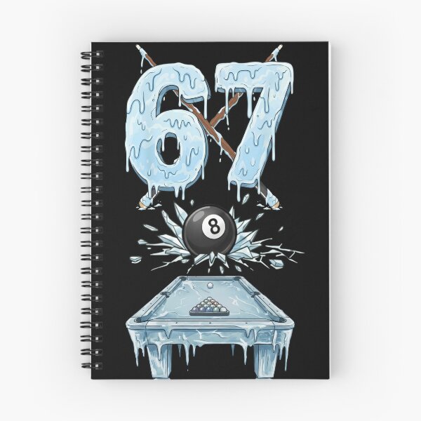 Item preview, Frozen 8-Ball Pool Billard 67 6 7 Design designed and sold by LashondaGreen89.