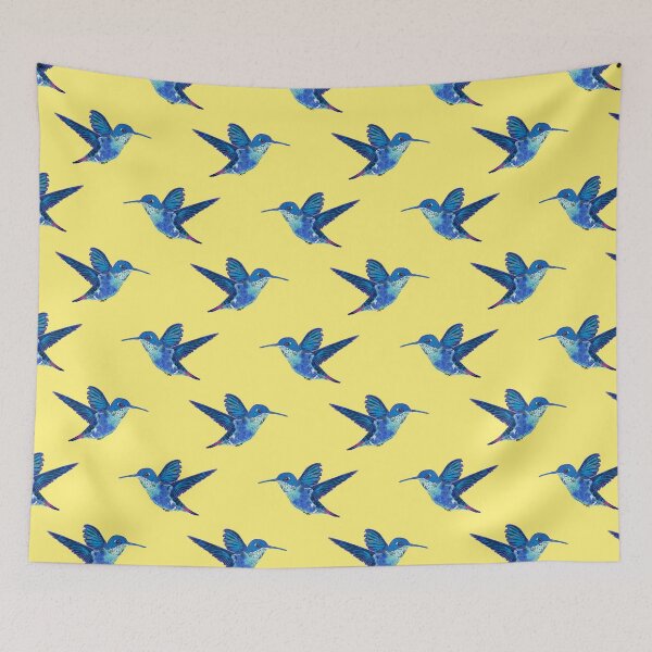 Item preview, Hummingbird in Flight-Yellow designed and sold by deblevart.
