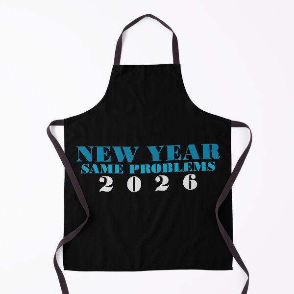 Item preview, New Year Same Problems 2026 Funny Sarcastic Quote T-Shirt designed and sold by PixelPlush.