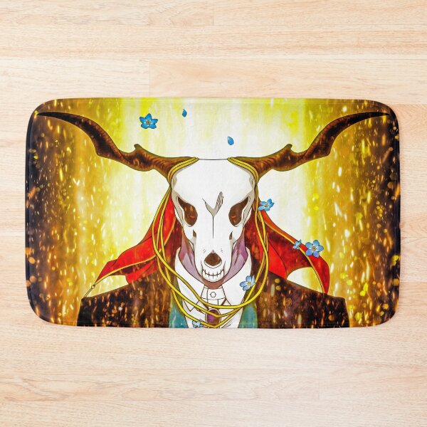 Item preview, Elias Ainsworth Ancient Magus Bride Anime Mysterious Elias Skull Mask designed and sold by Tokyonomad.