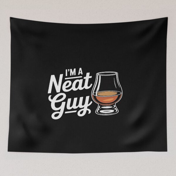 Item preview, I'm a Neat Guy Bourbon – Funny Whiskey Lover designed and sold by genkihikki.