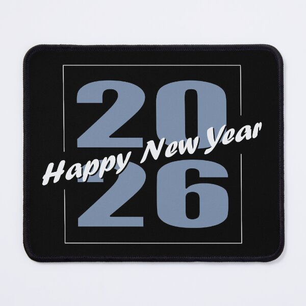 Item preview, Happy New Year 2026 Minimal Typography Design | New Year 2026 T-Shirt designed and sold by PixelPlush.