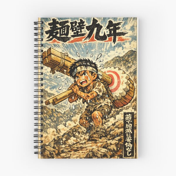 Item preview, Retro Japanese Ramen Training Poster | Showa Sports Manga Style designed and sold by maaameee.