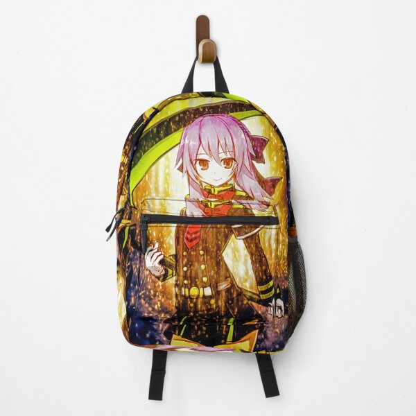Item preview, Hiiragi Shinoa Seraph End Anime Playful Confident Warrior Bright Golden Energy designed and sold by Tokyonomad.