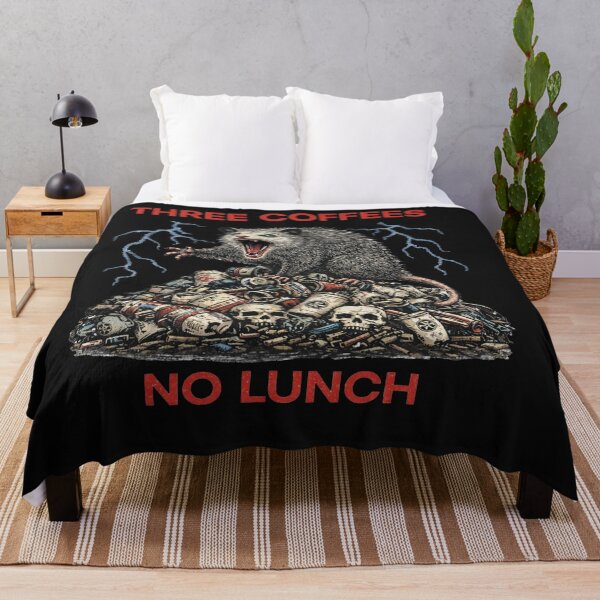 Item preview, THREE COFFEES. NO LUNCH. designed and sold by ChronicMeltdownClub.