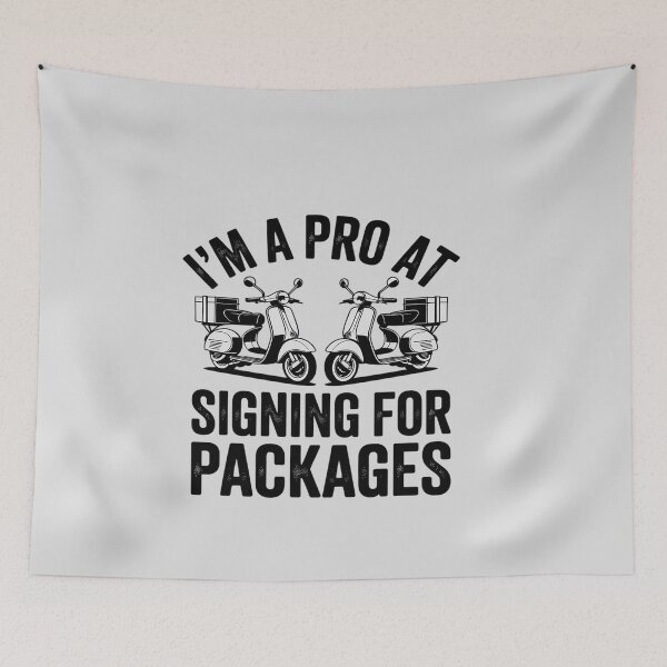 Item preview, I'm A Pro At Signing For Packages Delivery Guy Package designed and sold by genkihikki.