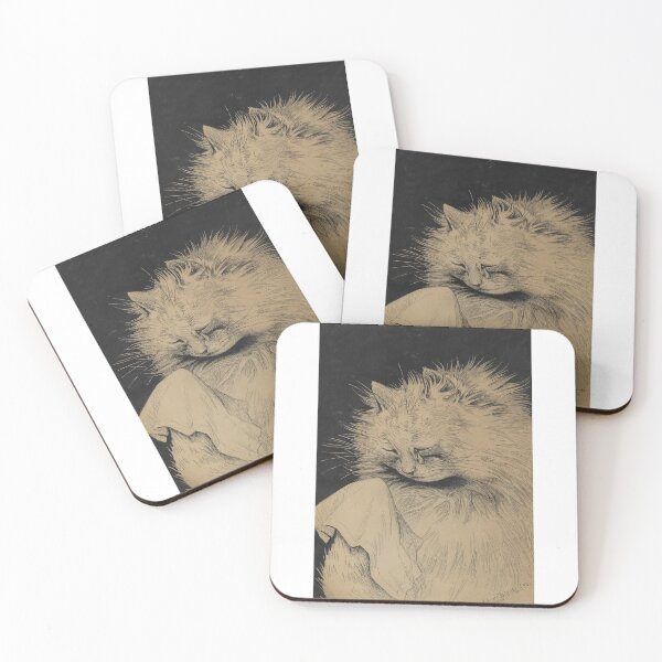 Item preview, Louis Wain- Sad Kitty  designed and sold by luvbubble.