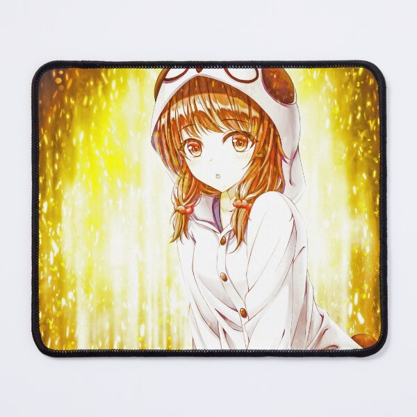 Item preview, Kaede Azusagawa Bunny Girl Senpai Anime Girl Cozy Pajama Golden Glow designed and sold by Tokyonomad.