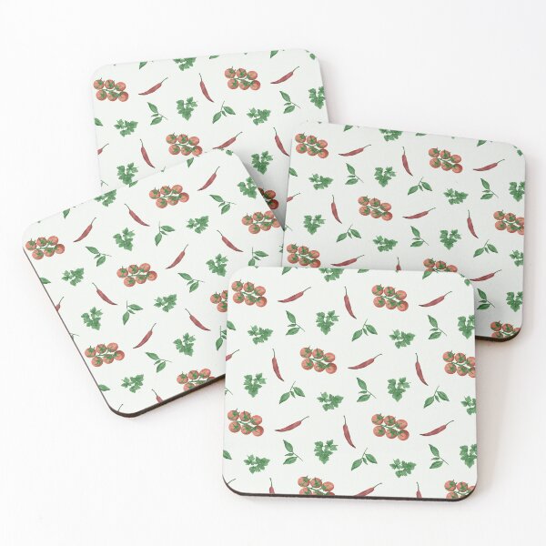Item preview, Watercolor Culinary Herb Garden Pattern designed and sold by studiomamabara.