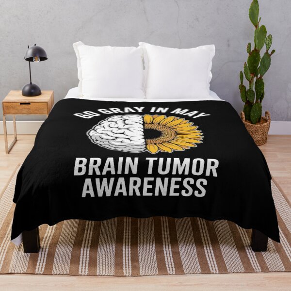 Item preview, Brain Cancer Support Squad Gray Ribbon Brain tumor awareness  designed and sold by catsdothingz.