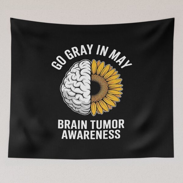 Item preview, Brain Cancer Support Squad Gray Ribbon Brain tumor awareness designed and sold by catsdothingz.