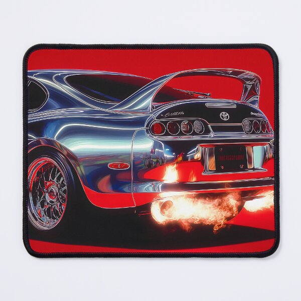 Item preview, Chrome Supra with Exhaust Flames designed and sold by Matinez Pink.