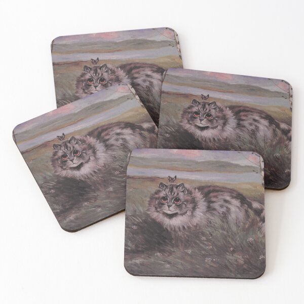 Item preview, Louis Wain- Butterfly Cat designed and sold by luvbubble.
