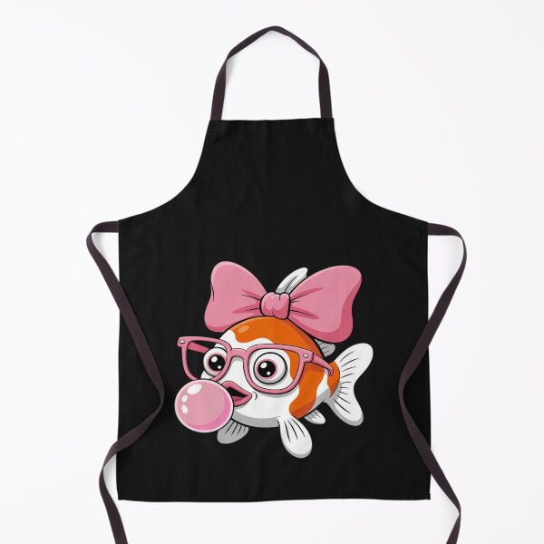 Item preview, Goldfish Wearing Glasses and Blowing Pink Bubble Gum designed and sold by Rackaam.