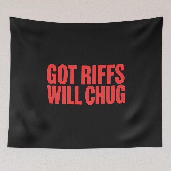 Item preview, GOT RIFFS Will Chug Premium designed and sold by Rackaam.